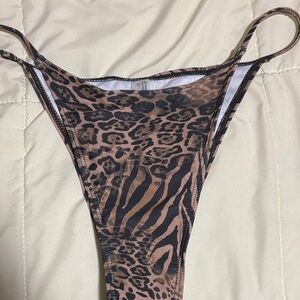 SHEIN Leopard Print Bikini Bottom